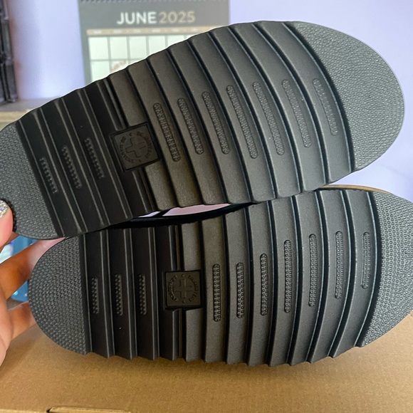 Dr. Martens Black and Purple Sandals - Picture 5 of 9